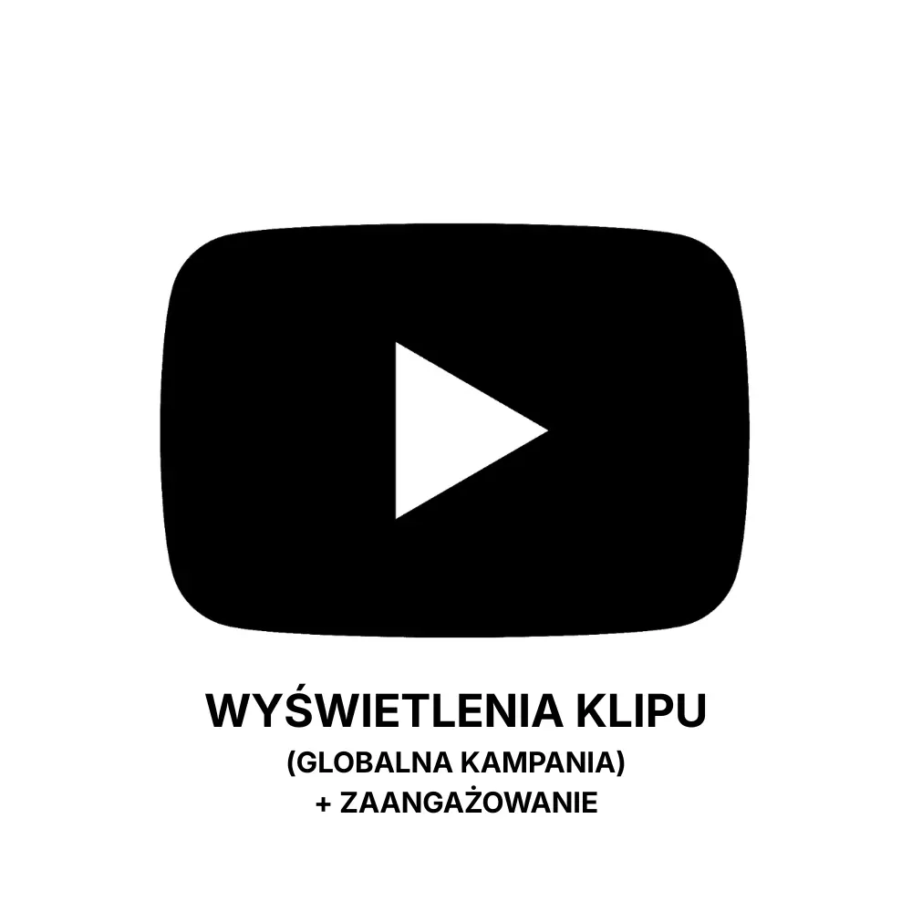 Wyświetlenia YouTube - Kampania Globalna + Zaangażowanie